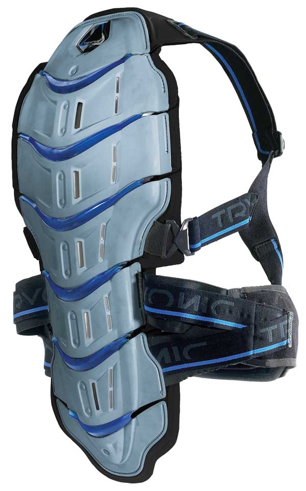PROTECAO DORSAL TRYONIC FEEL 3.7 CINZ/AZUL -M/L