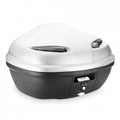 K47B TOP CASE 47L BRANCO C/ BASE E REFLECT FUM -