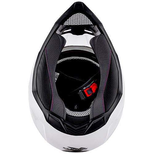 CAPACETE KAPPA KV30 ENDURO BRANCO - S (HKKV30BB91056) -