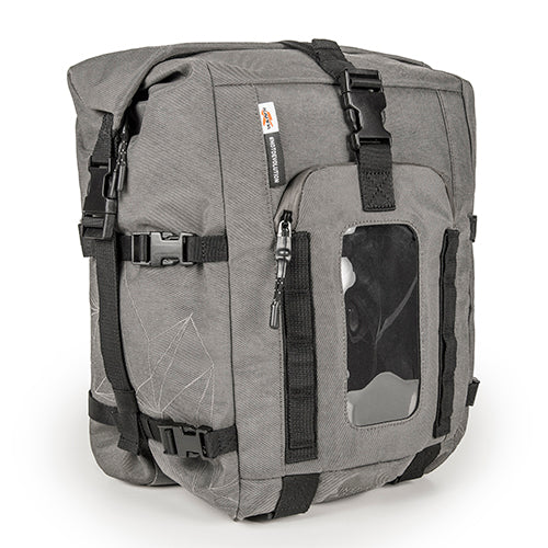RA315 SACO DEPOSITO EXTENSIVEL C/ MAGNETOS 20 LTS CINZ
