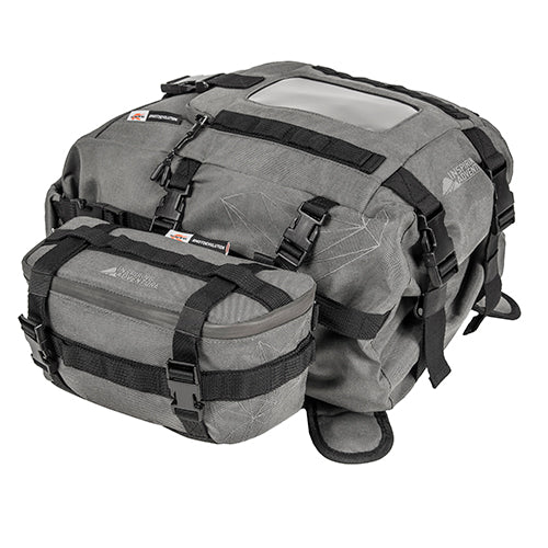 RA315 SACO DEPOSITO EXTENSIVEL C/ MAGNETOS 20 LTS CINZ