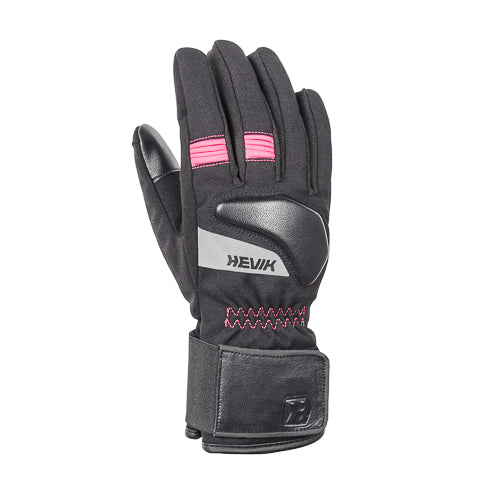 HGW215FB LUVAS HEVIK LADY MINERVA PRETO/ROSA - XS -