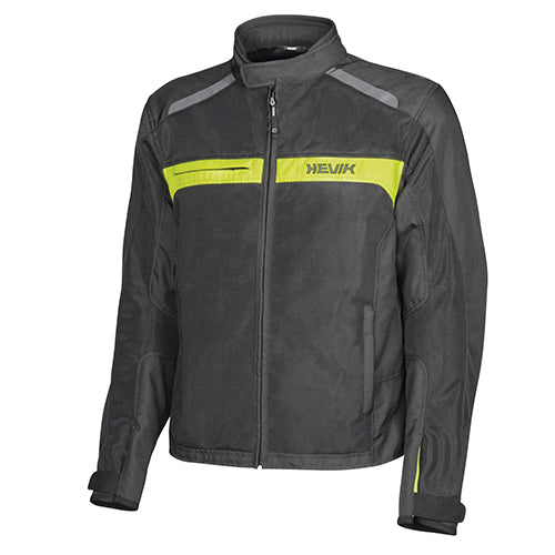 HJS310MY BLUSAO HEVIK SCIROCCO PRETO/NEON - L -