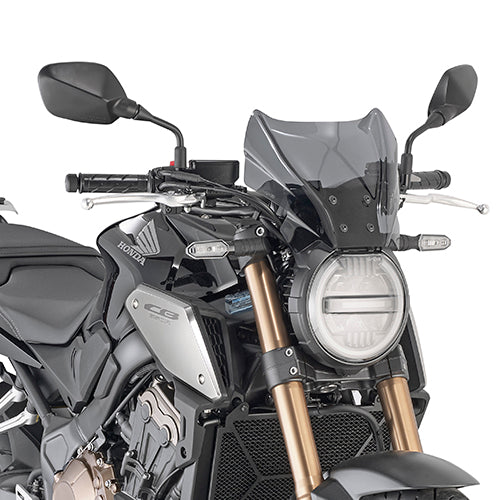 1173SK VIDRO KAPPA 22x31cm HONDA CB650R 19/23 CB1000R 18/20 FUMADO