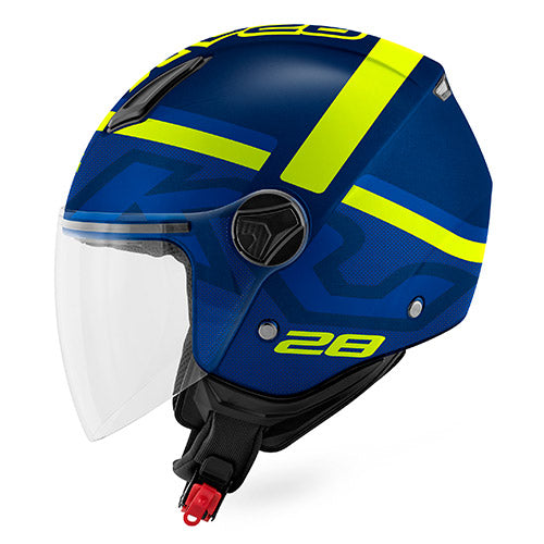 CAPACETE KAPPA KV28 EVO JOIN AZUL MAT/AMARELO - L - HKKV28RJNLY59 -