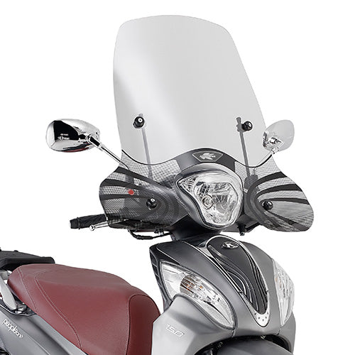 KD6116ST VIDRO KAPPA KYMCO PEOPLE ONE 125/150 13/23 TRANSPARENTE