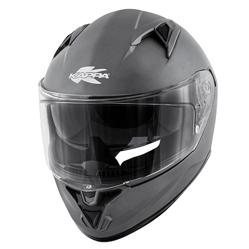 CAPACETE KAPPA SOLID TITANIO MAT - L - HKKV56BG76860 -
