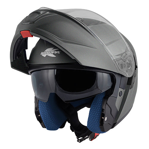 CAPACETE KAPPA KV50 SOLID TITANIO MAT - XL - HKKV50BG76861
