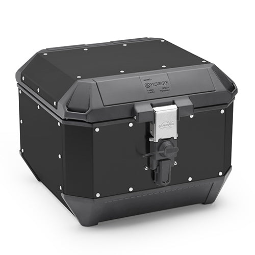 KMS44B TOP CASE KAPPA K-MISSION ALUMINIO 44LTS MONOKEY PRETO