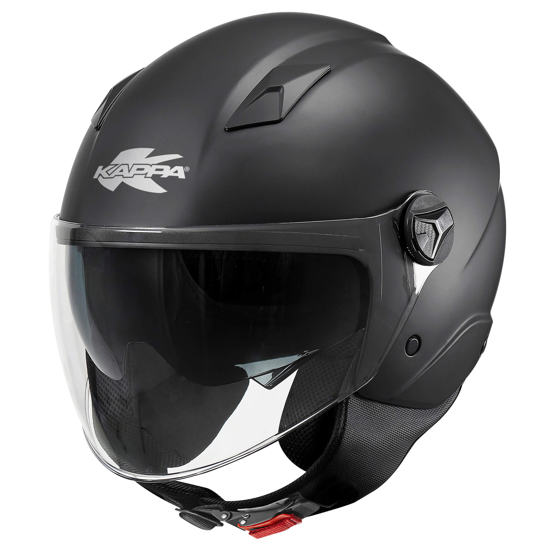 CAPACETE KAPPA KV57 BASIC PRETO MAT - M - HKKV57BN90057