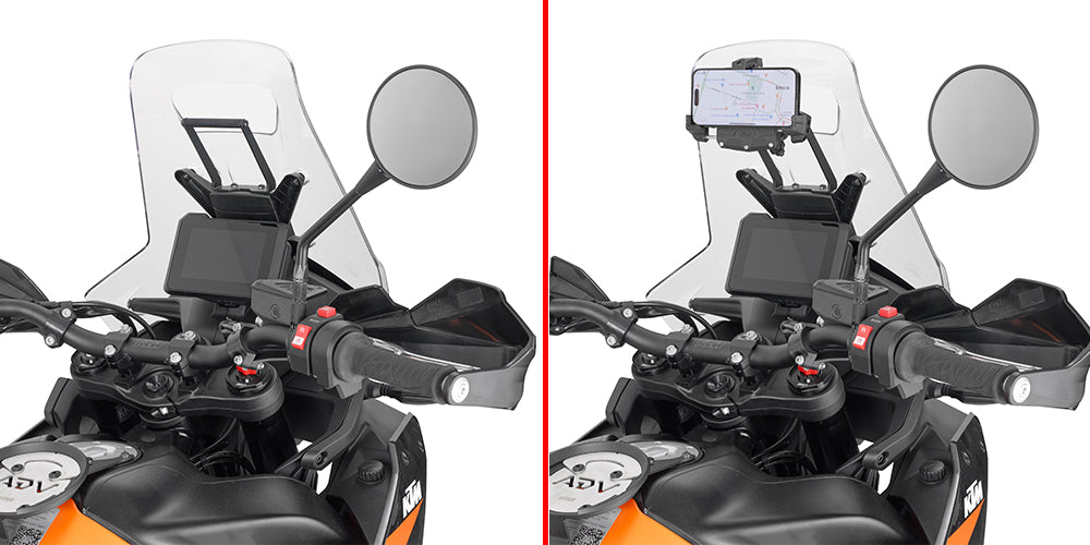 KFB7716 SUPORTE GPS KTM 790/890 ADVENTURE 890SMT 23 (+7,5cm)