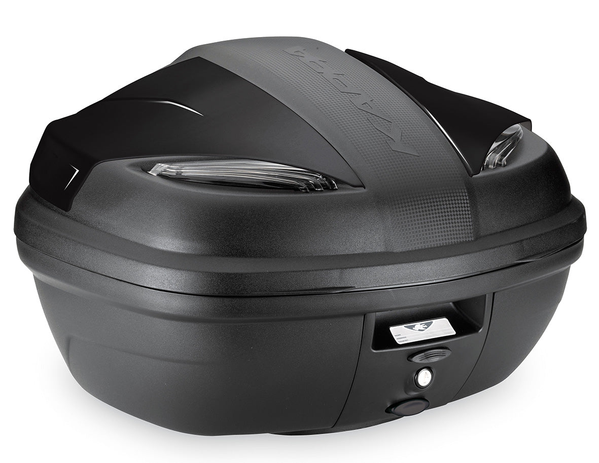 K47NTCN TOP CASE 47L PRETO MANTA TECH C/ BASE E REFLECT FUM