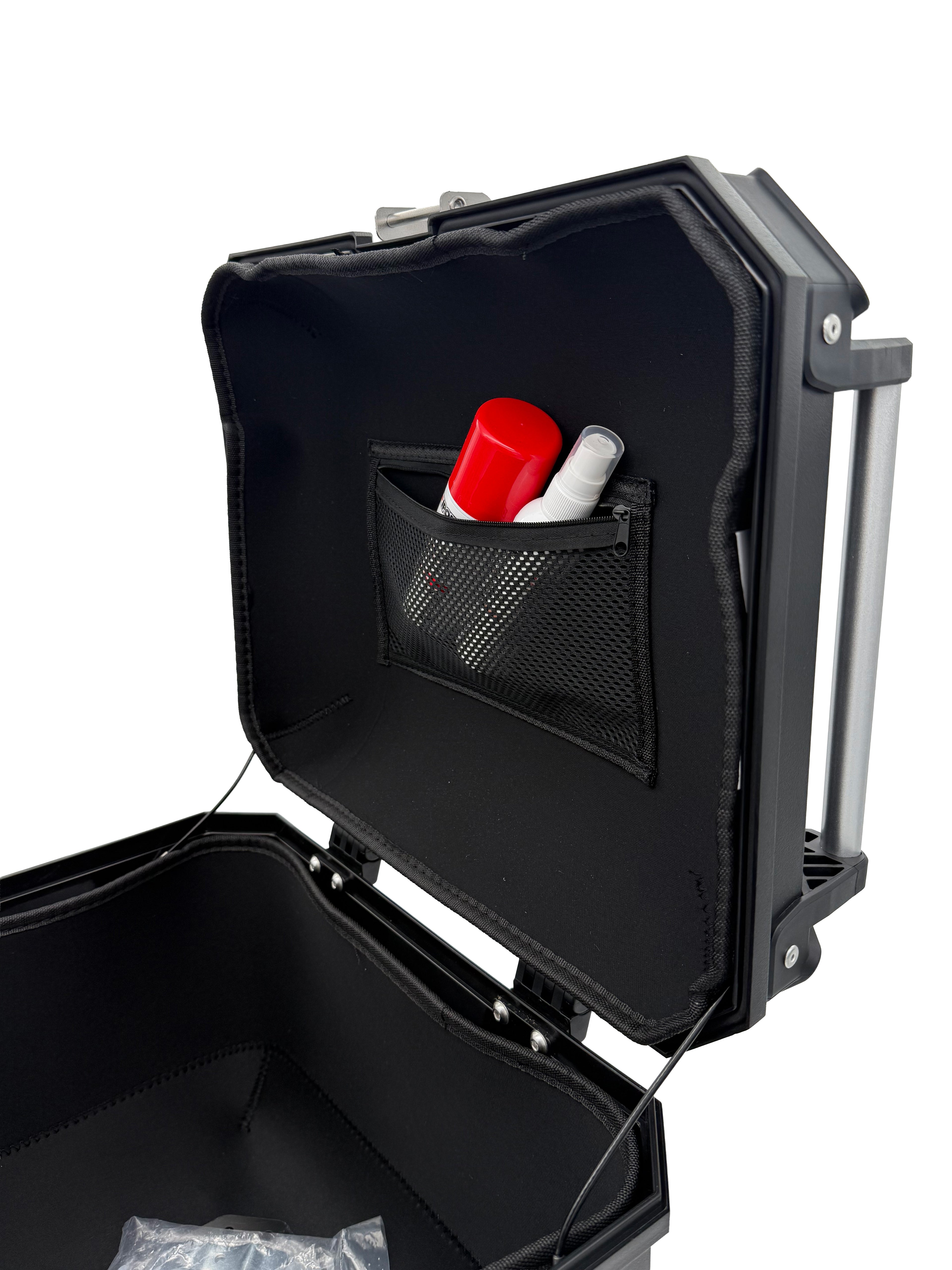 K4500NCH TOP CASE KAPPA 45LT PRETO C/ BASE UNIVERSAL