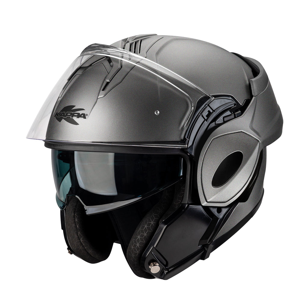 CAPACETE KAPPA KV55 SOLID CINZA MAT - L - HKKV55BG76860