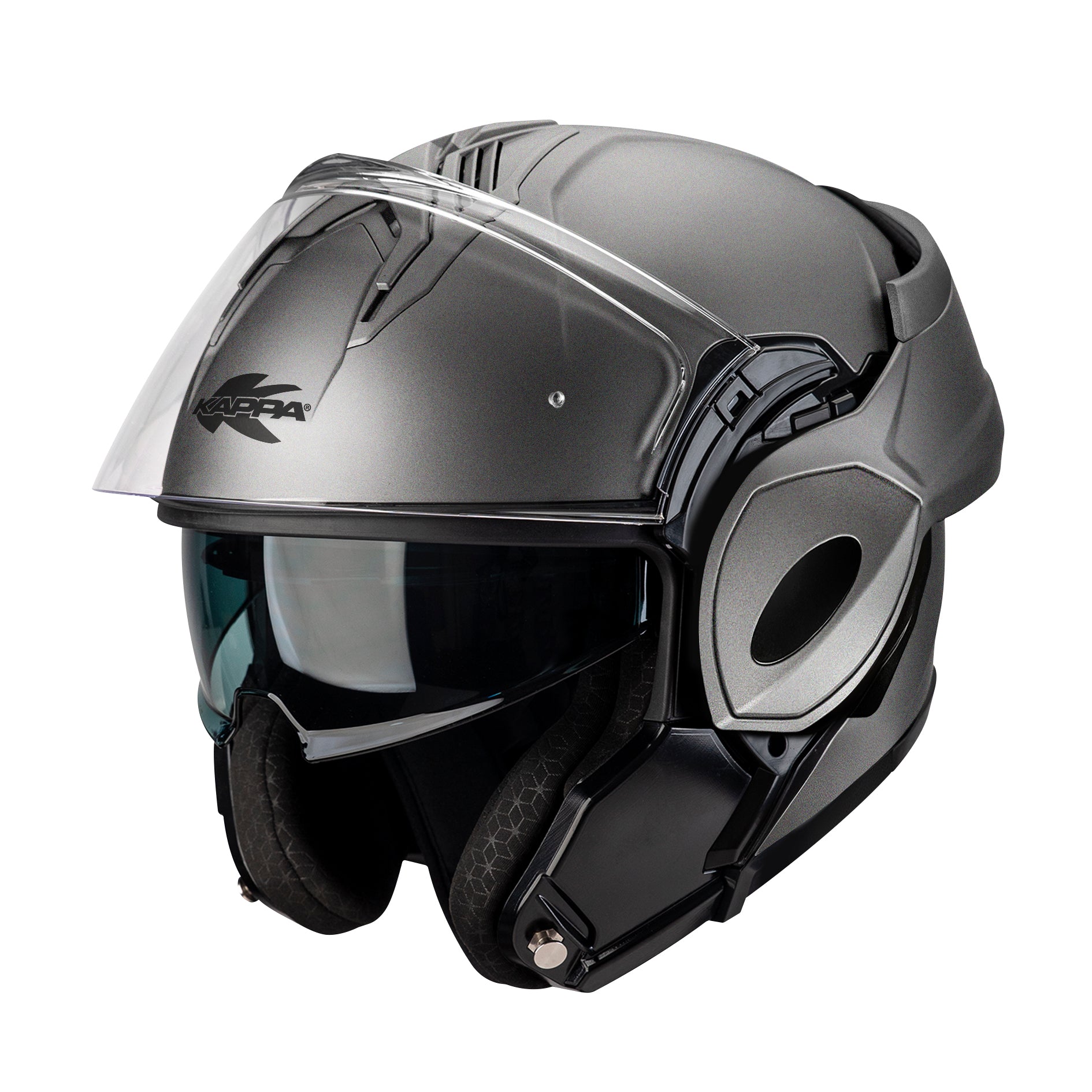 CAPACETE KAPPA KV55 SOLID CINZA MAT - L - HKKV55BG76860