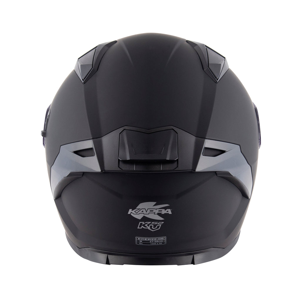 CAPACETE KAPPA KV52 SOLID PRETO MAT - S - HKKV52BN90056