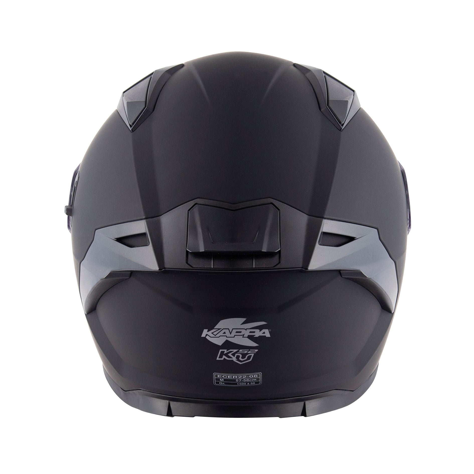 CAPACETE KAPPA KV52 SOLID PRETO MAT - M - HKKV52BN90058