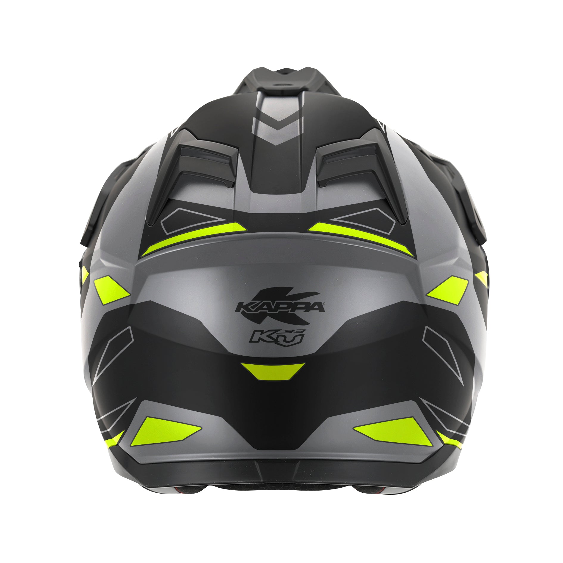 CAPACETE KAPPA KV33 ENDURO WIZARD CINZA MAT/PRETO/AMARELO - XL - HKKV33FWZTY61