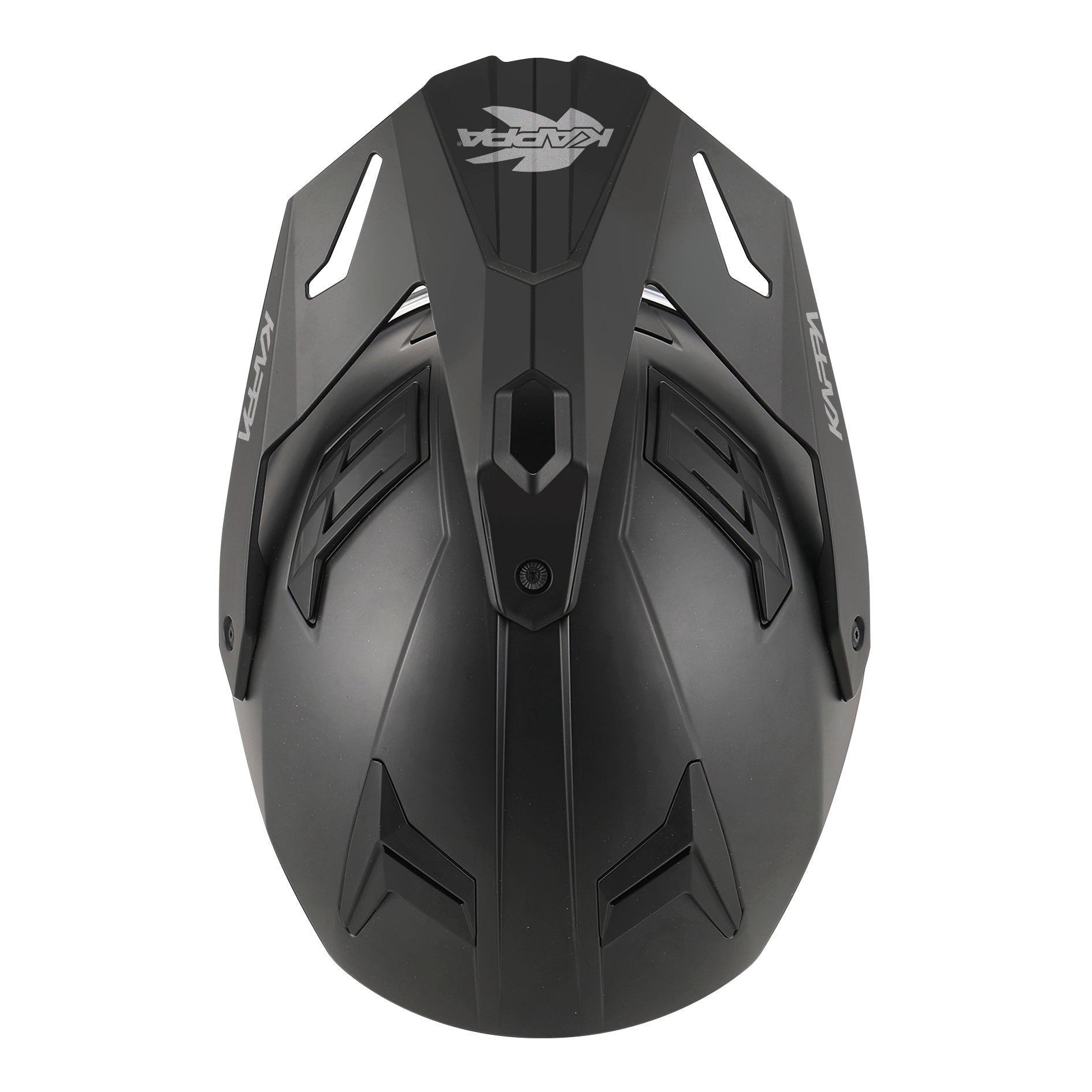 CAPACETE KAPPA KV33 ENDURO SOLID PRETO MAT - M - HKKV33BN90058