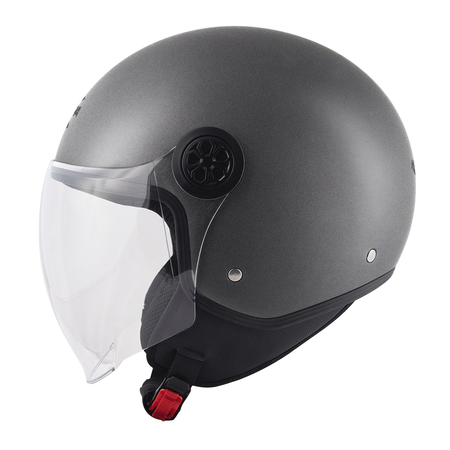CAPACETE KAPPA KV59 SOLID TITANIO MAT - S - HKKV59BG76855