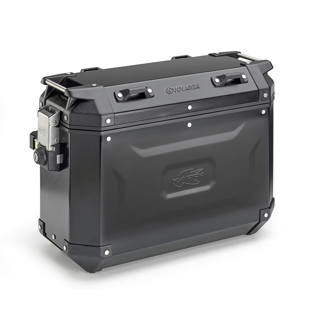 KVG37BL SIDE CASE K VOYAGER 37L ALUMINIO (ESQUERDO) PRETO