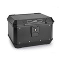 KMX400B TOP CASE K-METROBOX ALUMINIO PRETO 40LTS MONOLOCK