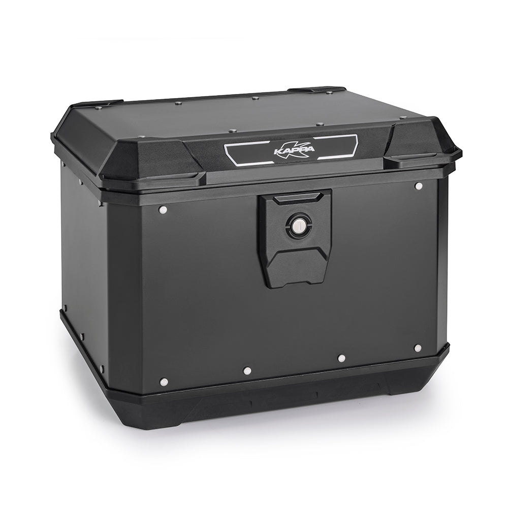 KMX500B TOP CASE K-METROBOX ALUMINIO PRETO 50LTS MONOLOCK