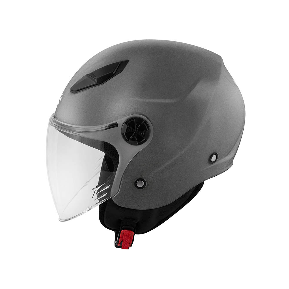 CAPACETE KAPPA KV61 SOLID TITANIO MAT - S - HKKV61BG76856