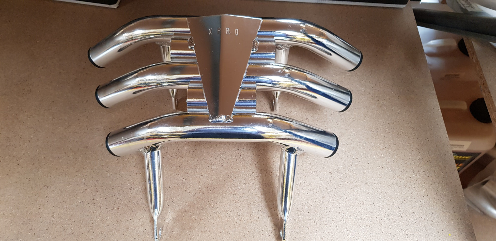 PROTECAO FRONTAL TUBOLAR X-PRO YAMAHA YFM350 WARRIOR ALUMINIO POL