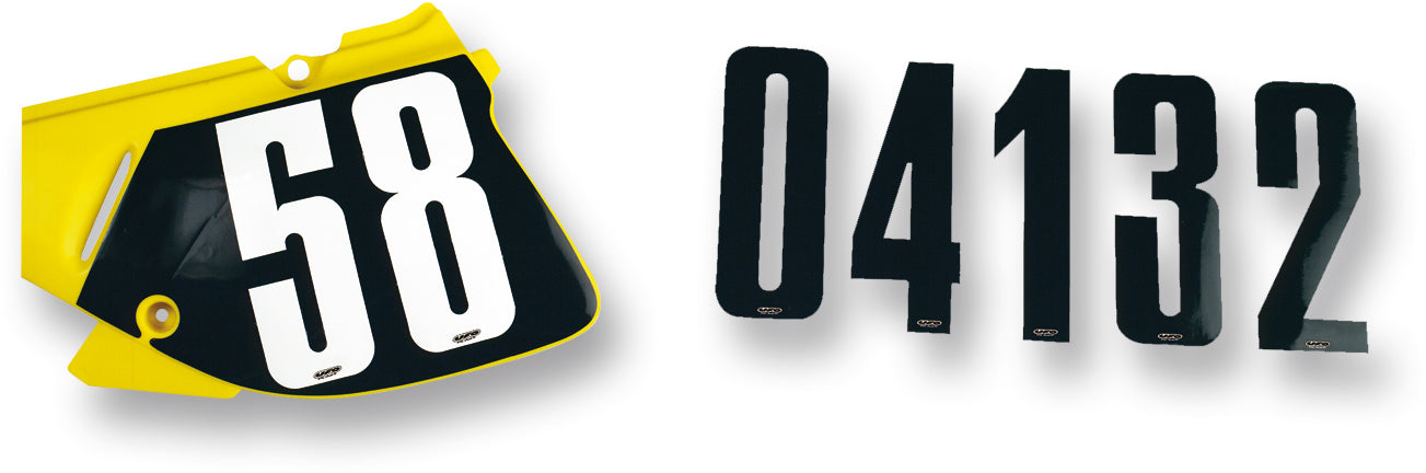 JOGO 10 NUMEROS MX 21CM PRETOS-AD01902/001 - 0