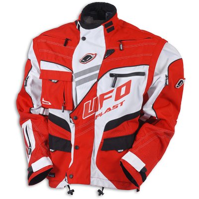BLUSAO UFO ENDURO VERM/BRC GC04370/B - L