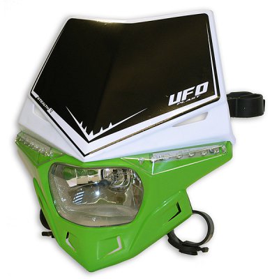 PORTA FAROL STEALTH BICOLOR (e) VERDE/BRC - PF01715/W026