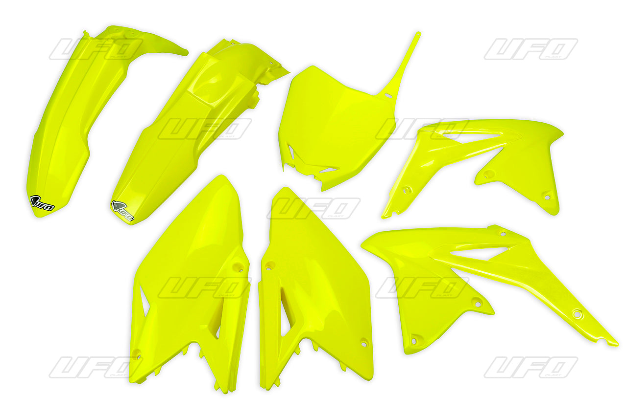 KIT PLASTICOS RMZ450 14/17 AMARELO FLUO - SUKIT417DFLU