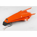 GUARDA LAMAS TRAS COM LED KTM EXC/EXCF 17/19 LARANJA - KT04070/127