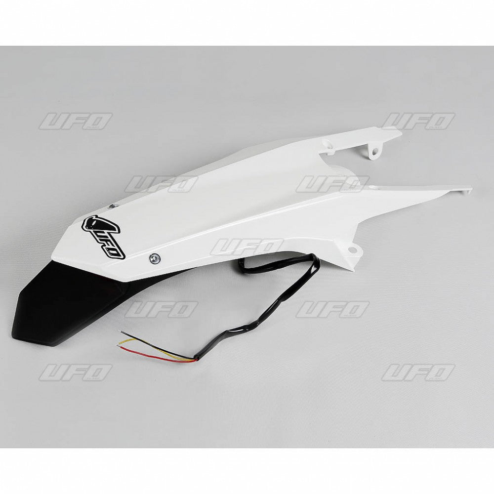 GUARDA LAMAS TRAS COM LED HUSQVARNA FE/TE/TX 14/16 BRANCO-HU03362/041