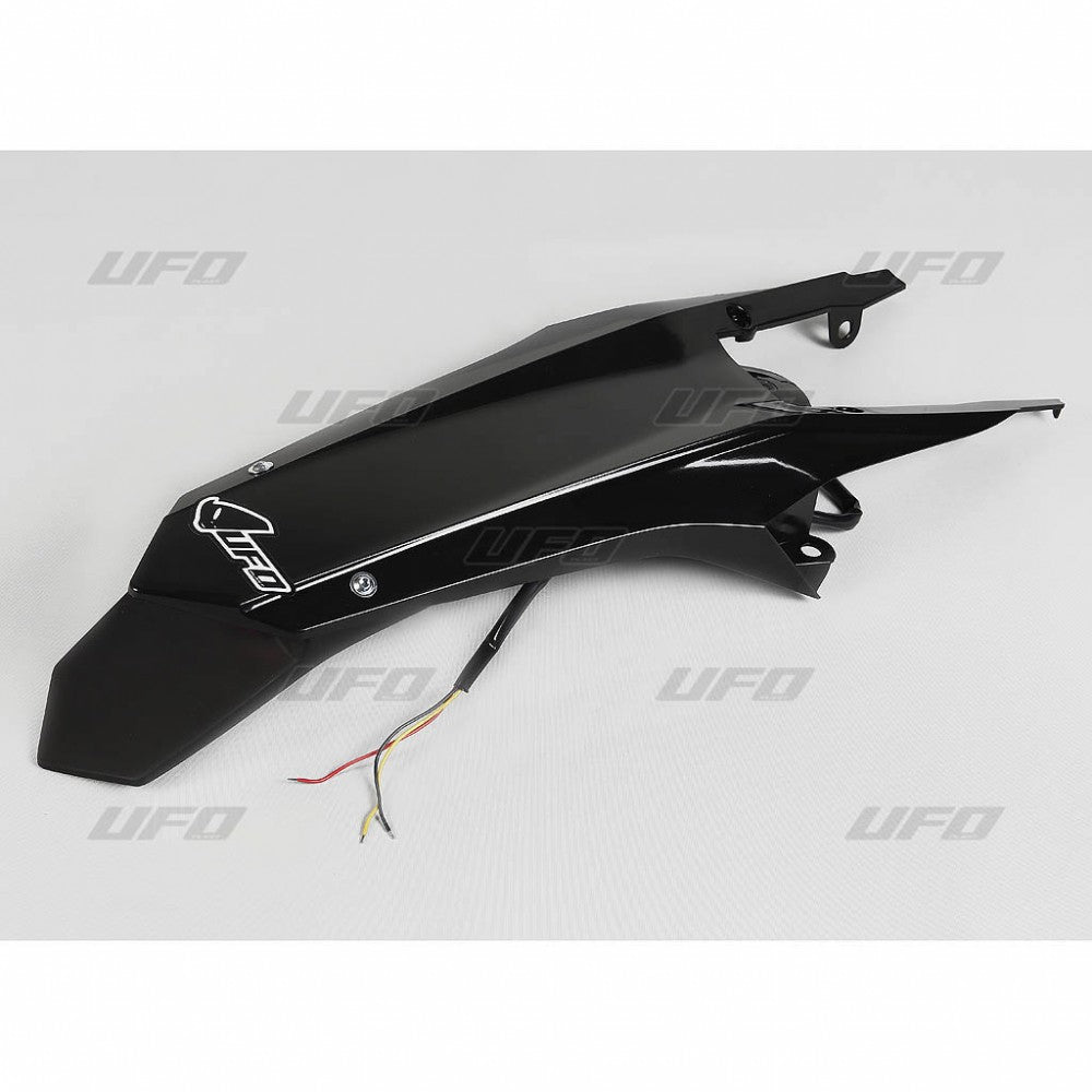 GUARDA LAMAS TRAS COM LED HUSQVARNA FE/TE/TX 14/16 PRETO - HU03362/001