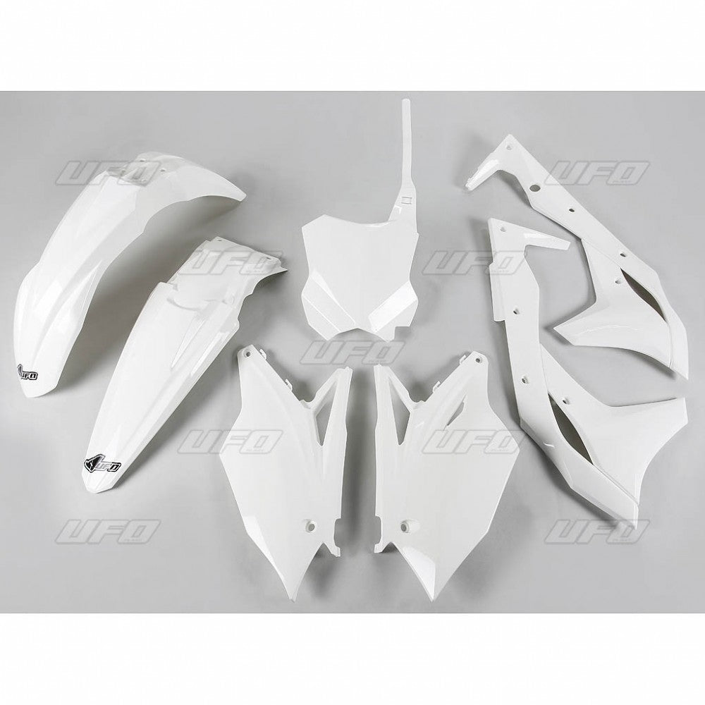 KIT PLASTICOS KX250F 17 BRANCO - KAKIT224/047