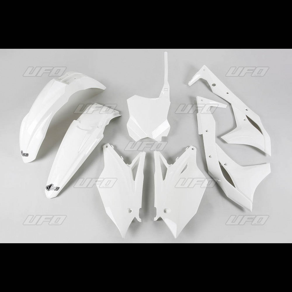KIT PLASTICOS KX250F 18/19 BRANCO - KAKIT225/047