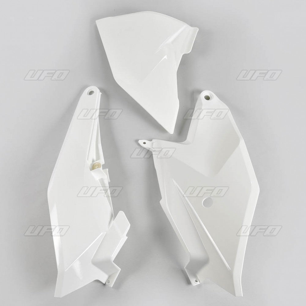 TAMPAS LATERAIS KTM SX85 18 BRANCO - KT04086/047