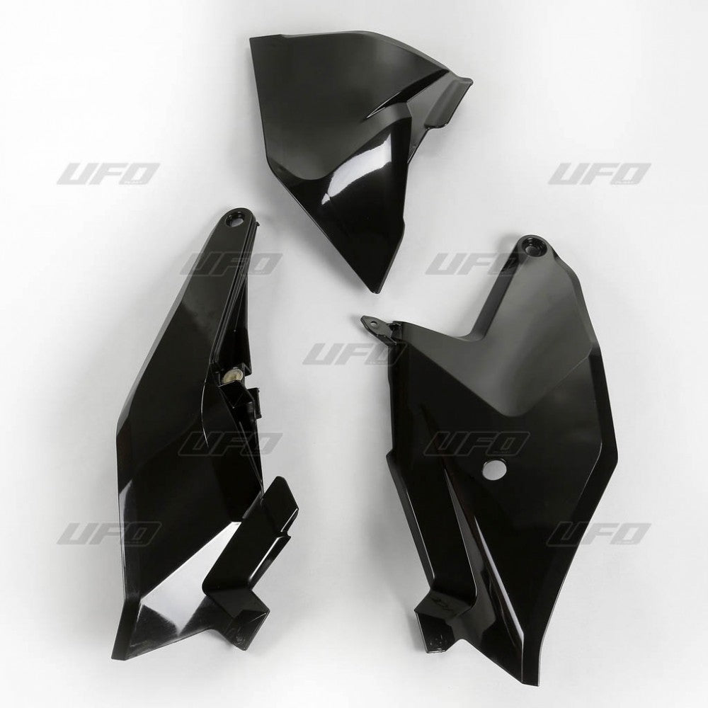 TAMPAS LATERAIS KTM SX85 18 PRETO - KT04086/001