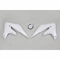 TAMPAS RADIADOR YZF450 18/19 YZF250 19 BRANCO - YA04858/046