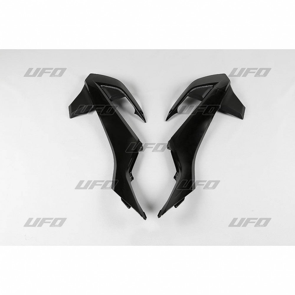 TAMPAS RADIADOR KTM SX65 16/18 PRETO - KT04073/001