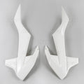 TAMPAS RADIADOR KTM SX85 18/19 BRANCO - KT04085/047