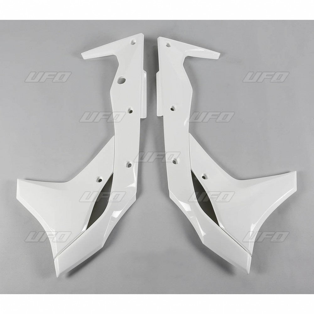 TAMPAS RADIADOR KX250F 17/19 BRANCO - KA04747/047