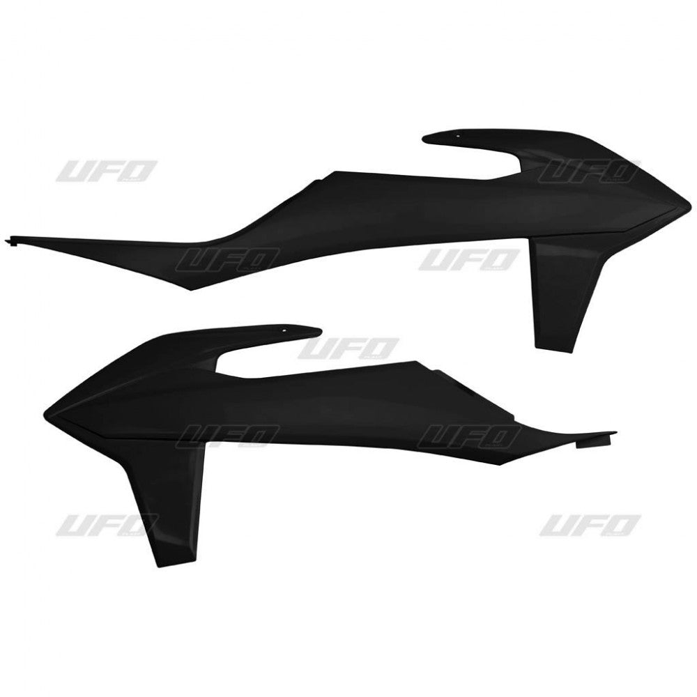 TAMPAS RADIADOR KTM SXF 19 PRETO - KT04092/001