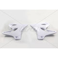 TAMPAS RADIADOR YZ125/250 15/19 BRANCO - YA04844/046