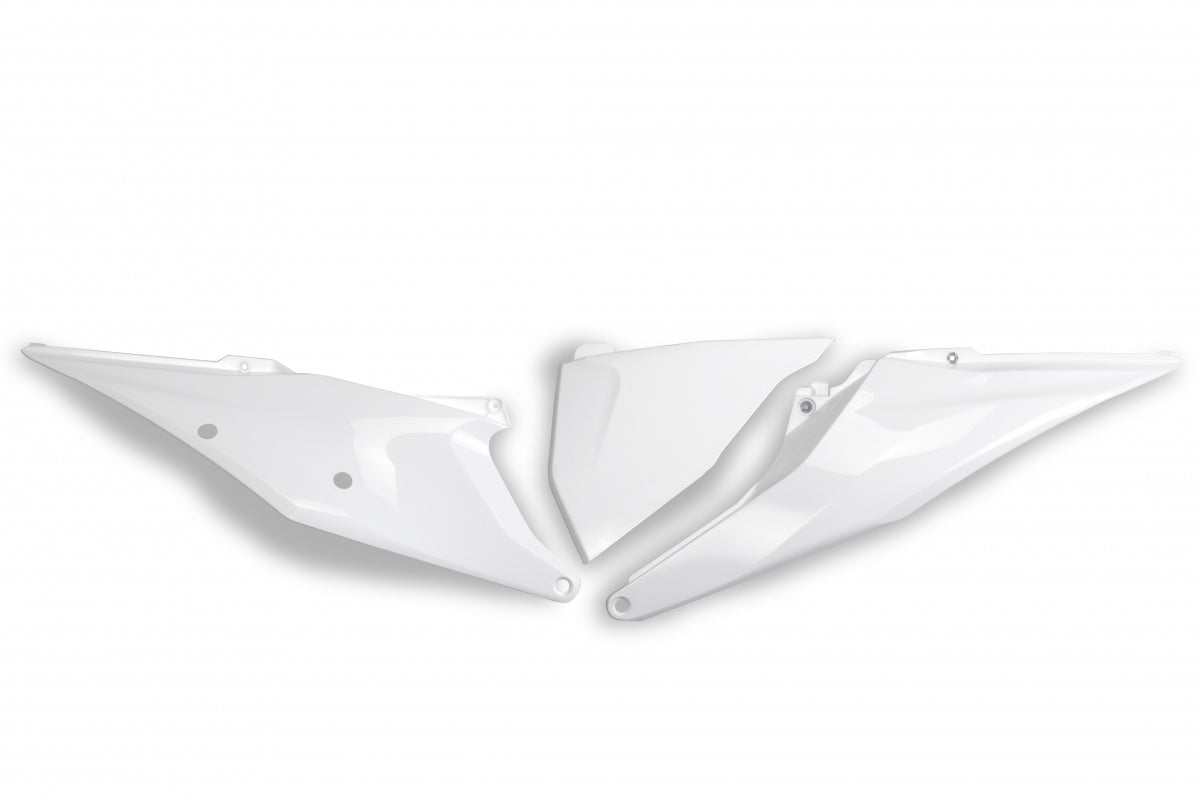 TAMPAS LATERAIS KTM SX/EXC 19/21 BRANCO - KT04093/042