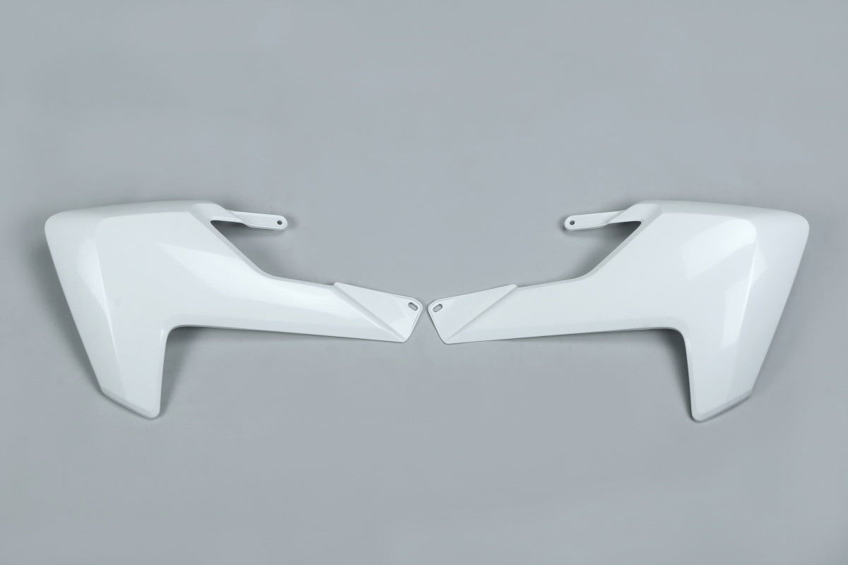 TAMPAS RADIADOR HUSQVARNA TC85 18/21 BRANCO - HU03384/041