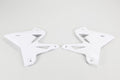 TAMPAS RADIADOR YAMAHA YZ125/250 02/14 BRANCO - YA04834/046