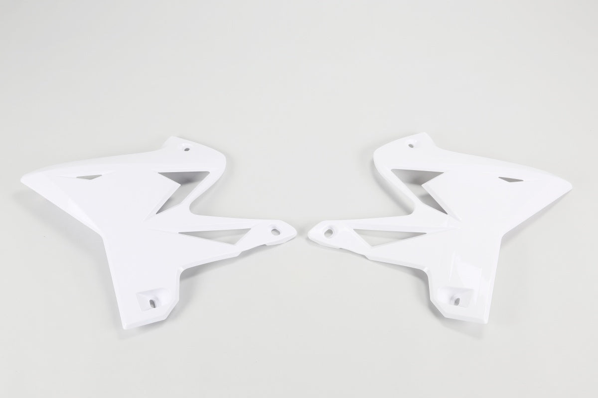 TAMPAS RADIADOR YAMAHA YZ125/250 02/14 BRANCO - YA04834/046